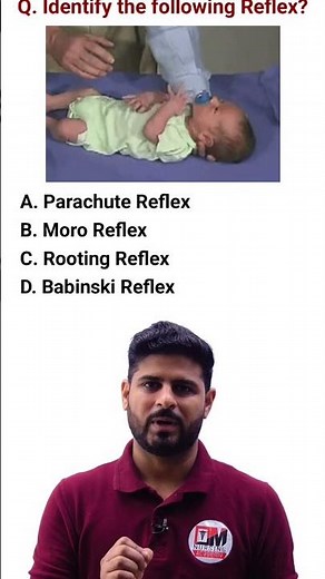reflex in Pediatrics #Pediatrics #AIIMS #NORCET #REFLEXES