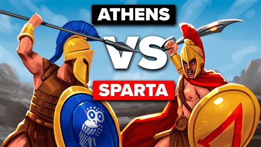 Athens vs Sparta - The Peloponnesian War explained