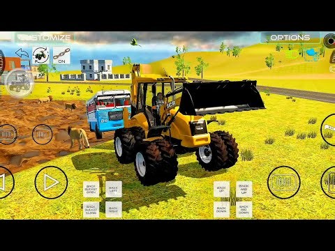 Mera Bus Aur tractor dono kichad me fas gya hai || JCB help Me 🚨🚧 || bus tochan jcb