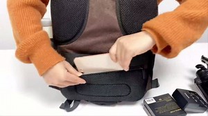 Cwatcun Camera Backpack with Rain Cover, Tripod Holder, USB Port, 15.6" Laptop Compartment, Waterproof Professional Photography Camera Case Bag for Canon Sony Nikon SLR DSLR Cameras, Lens, Brown