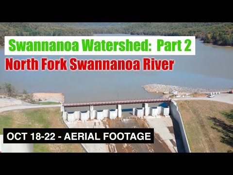 Helene Impact Update Oct 18-22 - Swannanoa Watershed: Part 2 - North Fork Swannanoa River, Reservoir