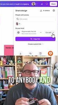 How to share a Canva Whiteboard - great for Zoom meetings