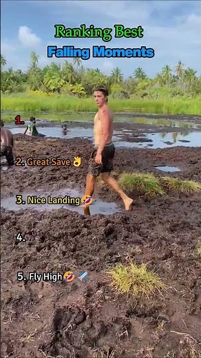 Ranking Best Falling Moments 🤣 #funny #fails