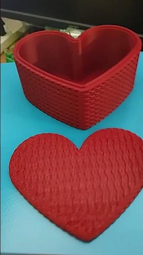 3D Printed Heart That Opens Perfectly #3dprinting #satisfying
