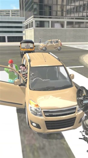 Indian Theft Aura Simulator Escaping on a Bike Bicycle Car