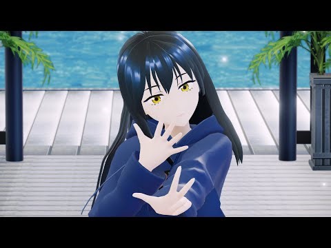 【MMD】『Booo!』四谷みこ 四谷見子 MikoYotsuya 【見える子ちゃん/陰陽眼見子/Mieruko-chan】2160p 4K