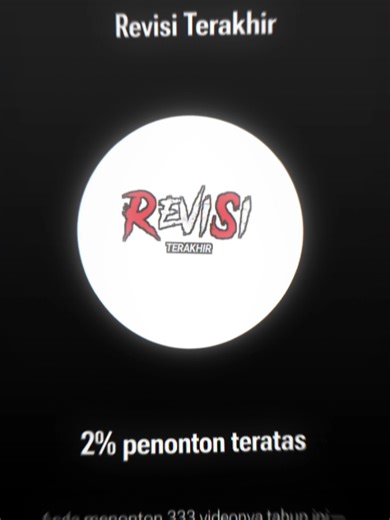 Revisi Terakhir untuk Penonton Setia Bang Revisi