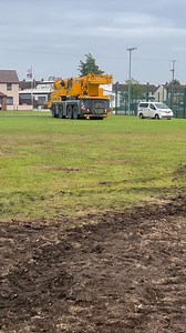 518K views · 2.2K reactions | Time for the big guns ️ Crane is only setting up for tomorrow,. there won’t be any building today or tonight . The committee is getting the green tidied and all safety barriers up etc . | Craigyhill bonfire and cultural page | Facebook