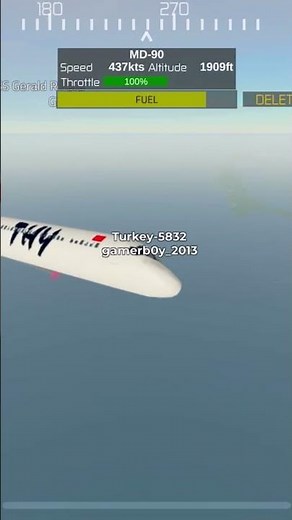 Pilot training Flight simulator in Roblox