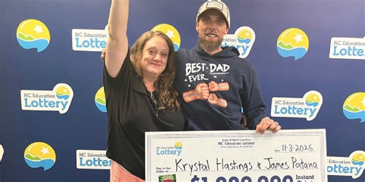 Scratch-off win turns into $1 million for Wilmington couple