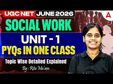 UGC NET Social Work Unit 1 | UGC NET Social Work Sociological Theory PYQs By Ritu Mam