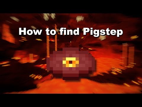 Minecraft How To Get Pigstep Music Disc - Quick Tutorial!