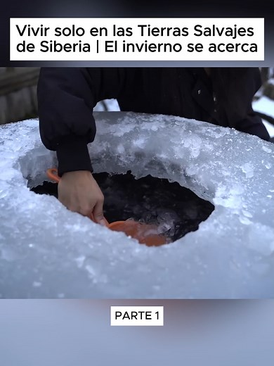 Vivir solo en las Tierras Salvajes de Siberia: invierno y supervivencia