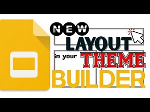 Google Slides: How to Add a New Layout in your Theme Builder (New Slide)