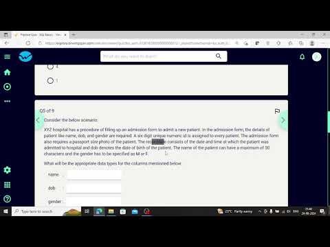 Practice Quiz1 SQL Basics
