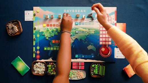 'Daybreak' board game tasks players to collaborate to stave off climate change