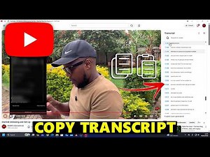 How To Copy YouTube Video Transcript