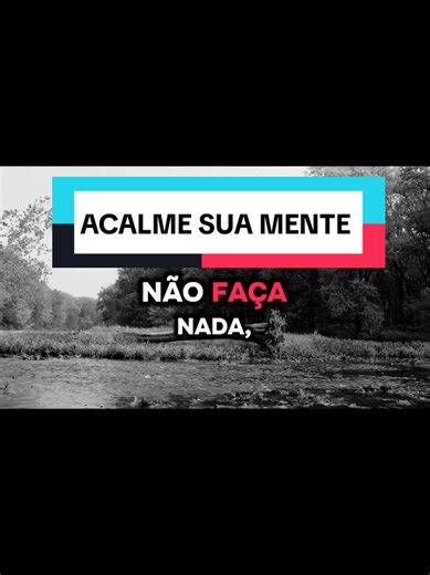 Metáfora da Água Turva: Calma Mente