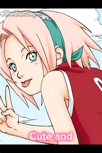 Cute but deadly ⚔️ #anime #naruto #sakura #animeedit #shorts #viral #harunosakura #narutofans #kny