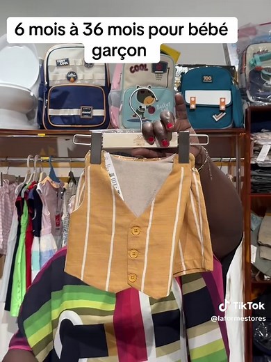 Vêtements bébé garçon 6 à 36 mois - articles qualité RDC