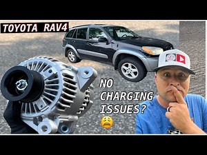 HOW TO EASILY DIAGNOSE AND REPAIR A TOYOTA RAV 4 CHARGING SYSTEM AT HOME | TOYOTA RAV4 ALTERNATOR