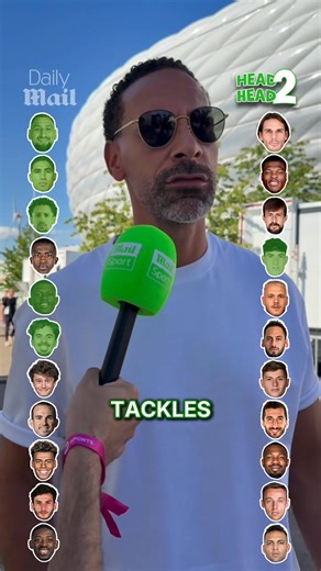 PSG vs Inter Milan Head to Head with Rio Ferdinand 👊⚽️ Watch the UEFA Champions League Final exclusively live on TNT Sports and discovery the home of European football | Daily Mail Sport