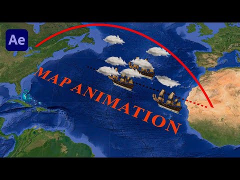 Make 3D Travel Map Animations Like A Pro — After Effects With No Plugins