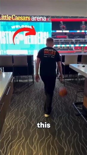 The Craziest Basketball Shot Ever 😱🏀 #basketball