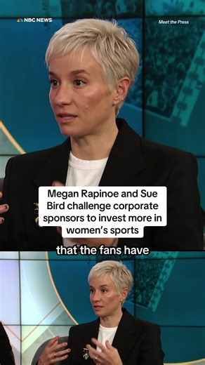 During their playing careers, Sue Bird and Megan Rapinoe helped propel women’s sports toward mainstream popularity, sparking conversations around equal pay and inclusion. Now, as the two settle into retirement, they’re finding ways to keep those conversations going. https://nbcnews.to/3NzyibM | NBC News