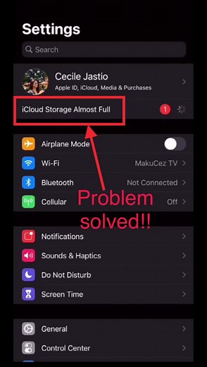 Icloud storage almost full Problem solved!!! | MakuCez TV