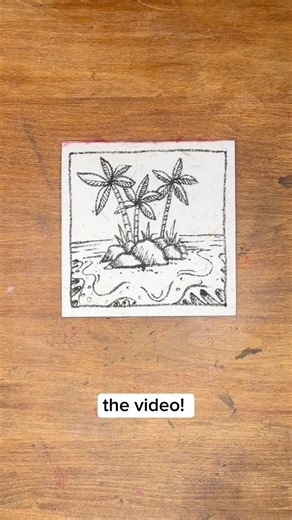 17K views · 358 reactions | You deserve a mini vacation! You can draw a tiny island in 30 seconds : ) ️ #howtodraw #drawingtutorial #island #islands #tropicalisland #palm #palmtrees #paradise #drawing #landscapeart #lineart #artforall | Harrison How | Facebook