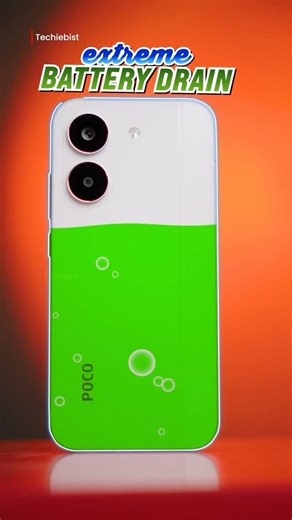POCO X8 Pro Extreme Battery Test 😱 Lasts All Day? #Shorts
