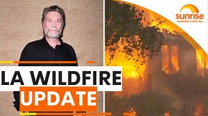 9.2K views · 58 reactions | CALIFORNIA WILDLIFE CRISIS  Update with the Aussie actor who lost his Pacific Palisades home. WATCH SUNRISE FOR MORE | 7plus ☀️ | Sunrise | Facebook