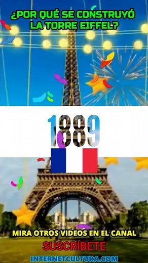 WHY WAS THE EIFFEL TOWER BUILT? #stories #curiosities #interesting #legends #mystery