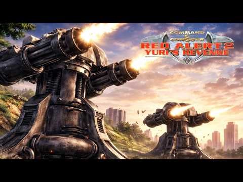 Red Alert 2: Turn the other cheek | 1 vs 7 Brutal AI | Superweapons [On]