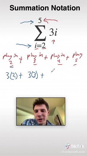 Understanding and Mastering Summation Notation in Math | AndyMath Tutorial