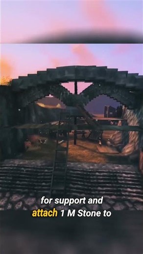 Part6 Building a Multi-level Fortress Village - Arch Bridge