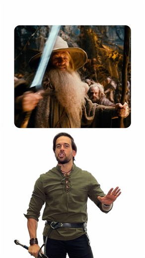 How Legit is Gandalf’s Glamdring Sword? #lotr