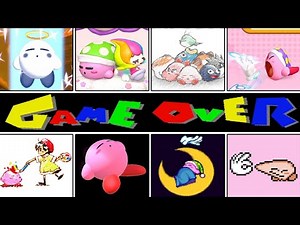 Evolution of Deaths & Game Over Screens in Kirby Games(Japanese) 【1992～2022】