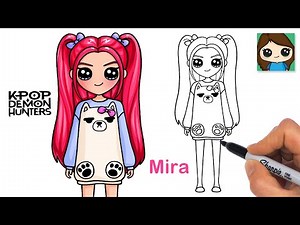 How to Draw Mira | KPop Demon Hunters