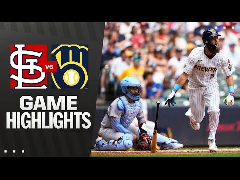 Cardinals vs. Brewers Game Highlights (6/15/25) | MLB Highlights