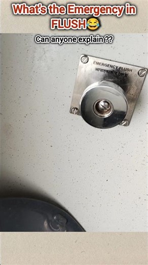 Never Press This Button in Train Toilet 😳 Emergency Flush Explained #shorts