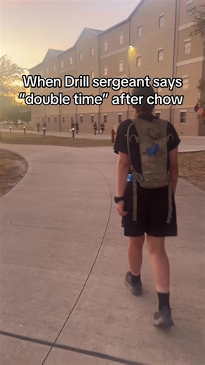 Struggling to Run After Eating in Army Training