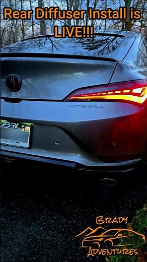 Rear Diffuser Install Video is Live! | Acura Integra A-Spec (DE4)