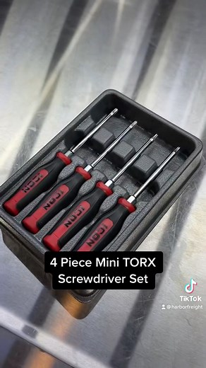 18K views · 345 reactions | ICON...but make it mini. Introducing the new ICON Professional Mini Screwdriver Set, Mini TORX Screwdriver Set, and Mini Soft Grip Pick and Hook Set. Same quality you’ve come to expect from our ICON tools...in a miniature size. Perfect for working in tight areas! https://hf.tools/iconminisets | Harbor Freight | Facebook