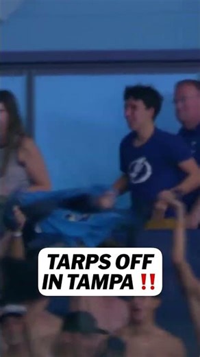 Tarps off is sweeping the nation 🤣