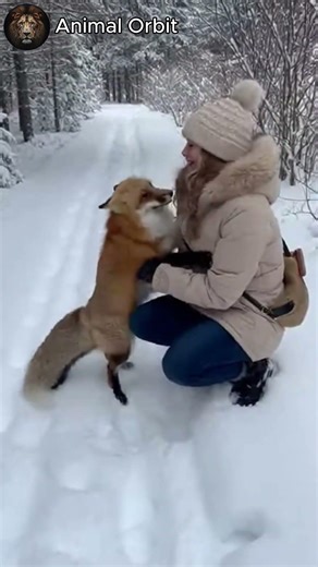 This Fox Won't Stop Hugging Her! Incredible Wildlife Friendship