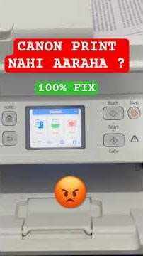 Canon Printer Ink Not Printing? 😱 100% Fix (G4780 G3010 G2010)