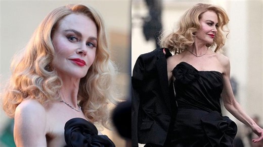 Nicole Kidman Tampil Memukau dalam Gaun Hitam Chanel yang Terinspirasi dari Rita Hayworth di Film “Gilda”