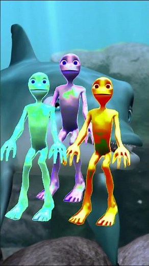 Funny Alien Dance Dametu Cosita Dance Part (107)